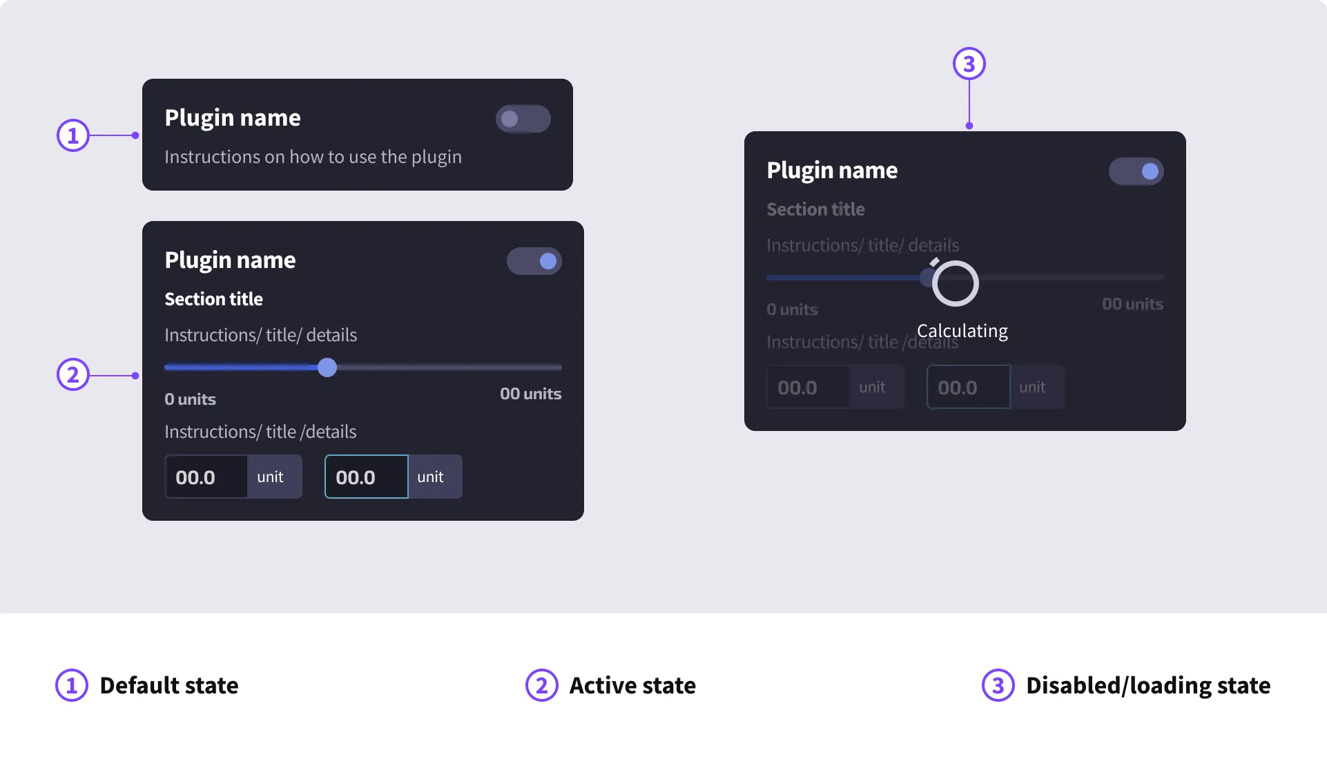 plugin panel state